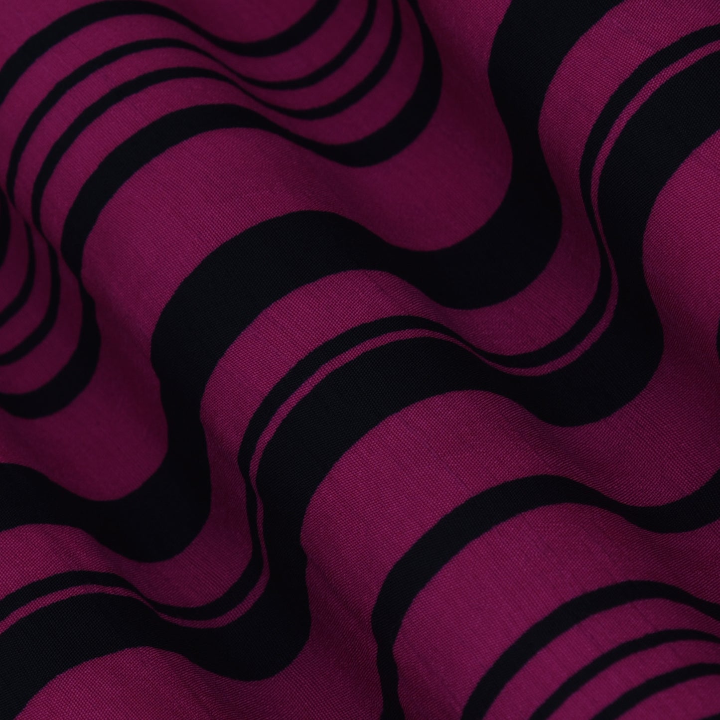 Multicolor Slub Chanderi Print Fabric