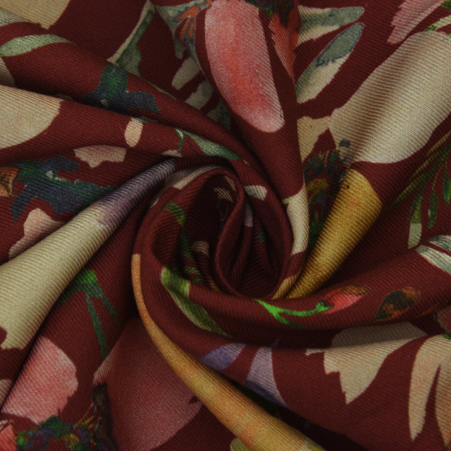 Multicolor Pashmina Print Fabric