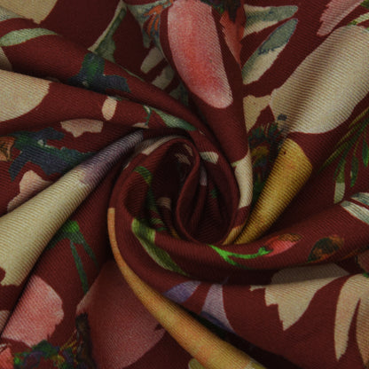 Multicolor Pashmina Print Fabric