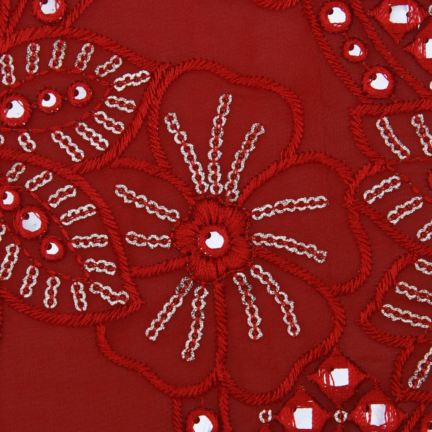 Georgette Embroidery Fabric