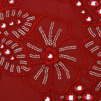 Georgette Embroidery Fabric