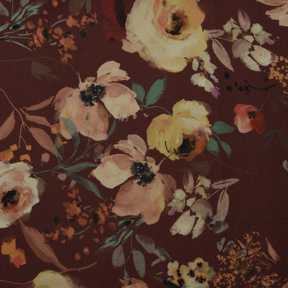 Multicolor Pashmina Print Fabric