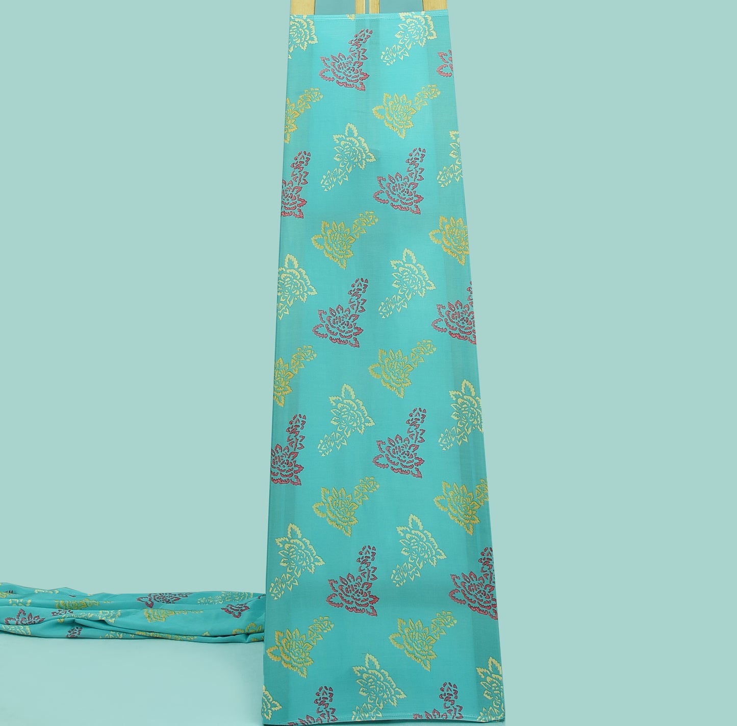 Multicolor Hydra Crepe Print Fabric