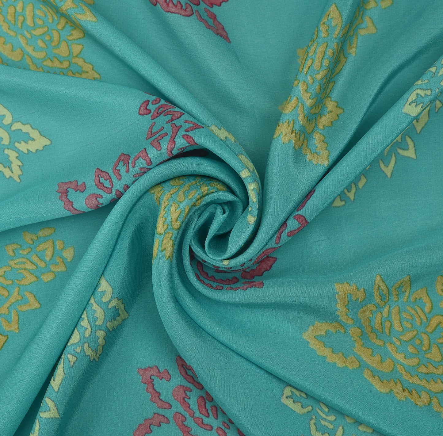 Multicolor Hydra Crepe Print Fabric