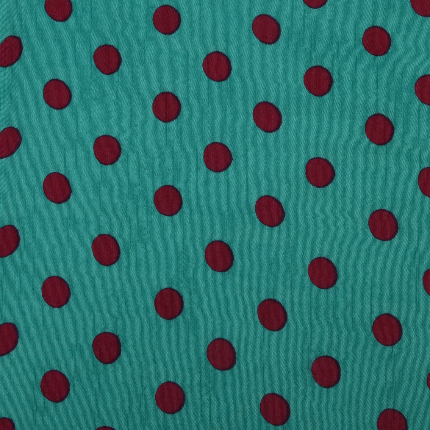 Multicolor Slub Chanderi Print Fabric