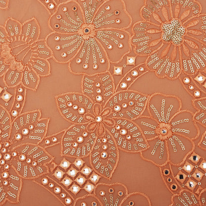 Georgette Embroidery Fabric