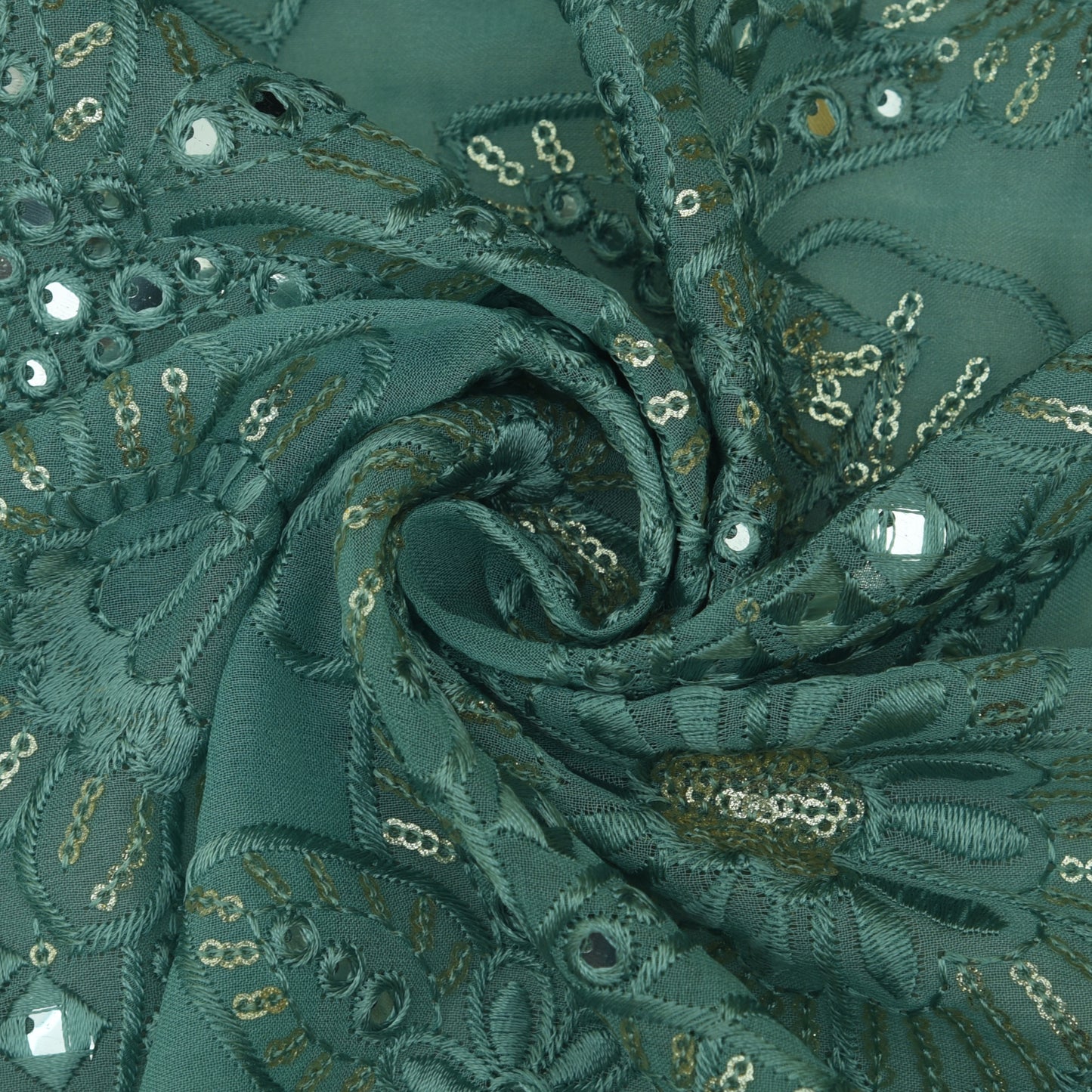 Georgette Embroidery Fabric