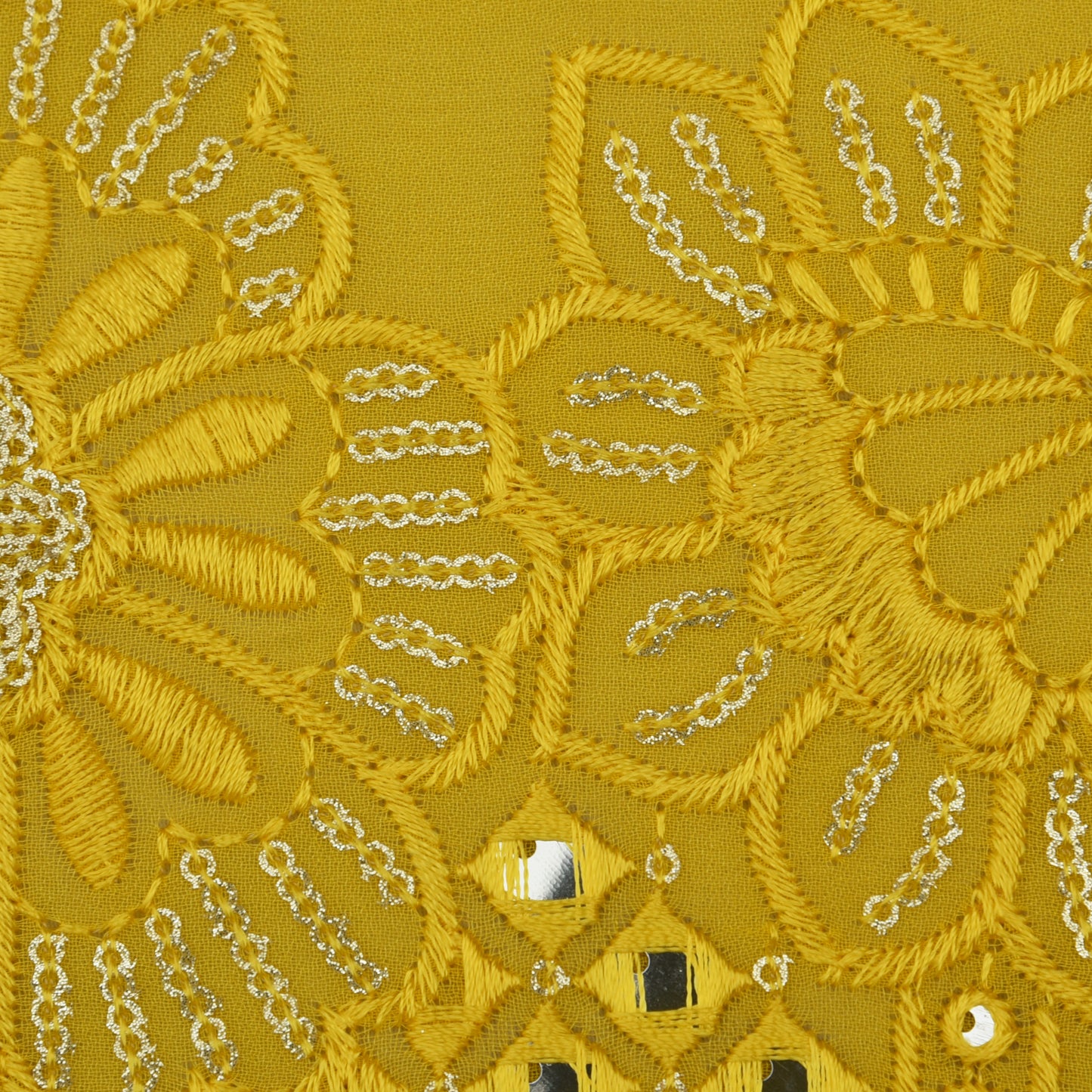 Georgette Embroidery Fabric