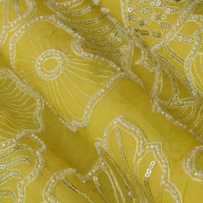 Georgette Embroidery Fabric