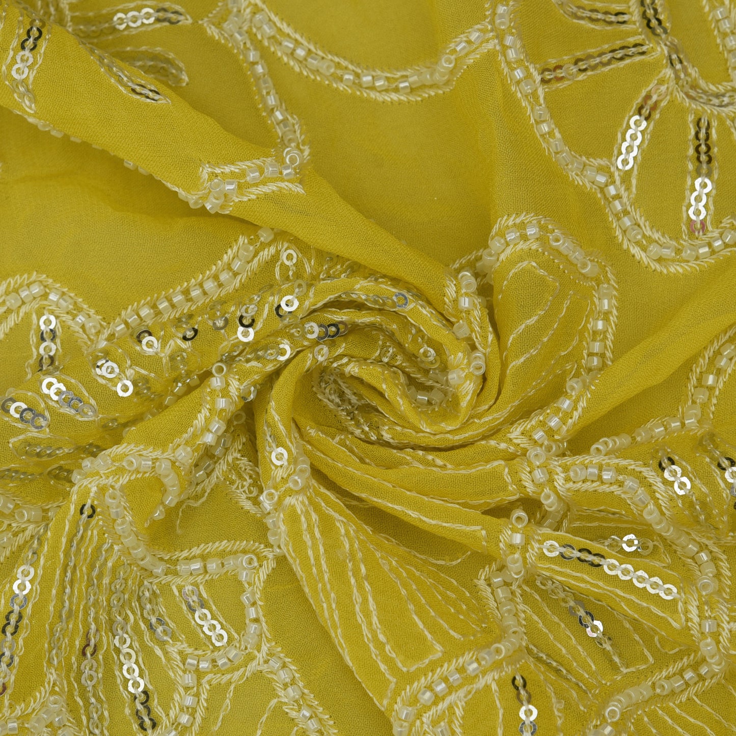 Georgette Embroidery Fabric