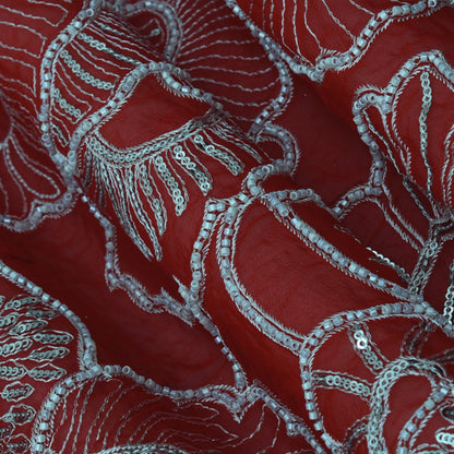 Georgette Embroidery Fabric