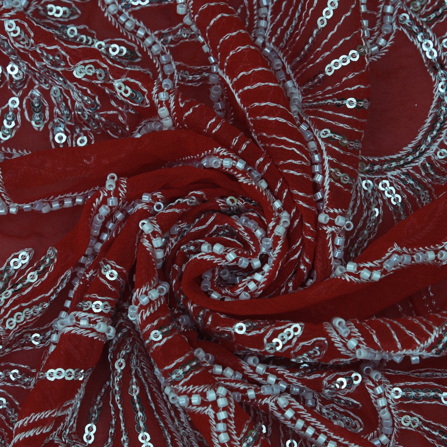 Georgette Embroidery Fabric