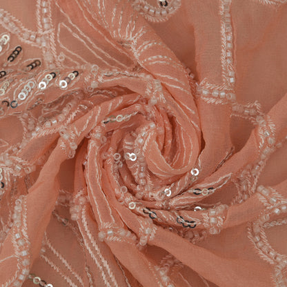 Georgette Embroidery Fabric