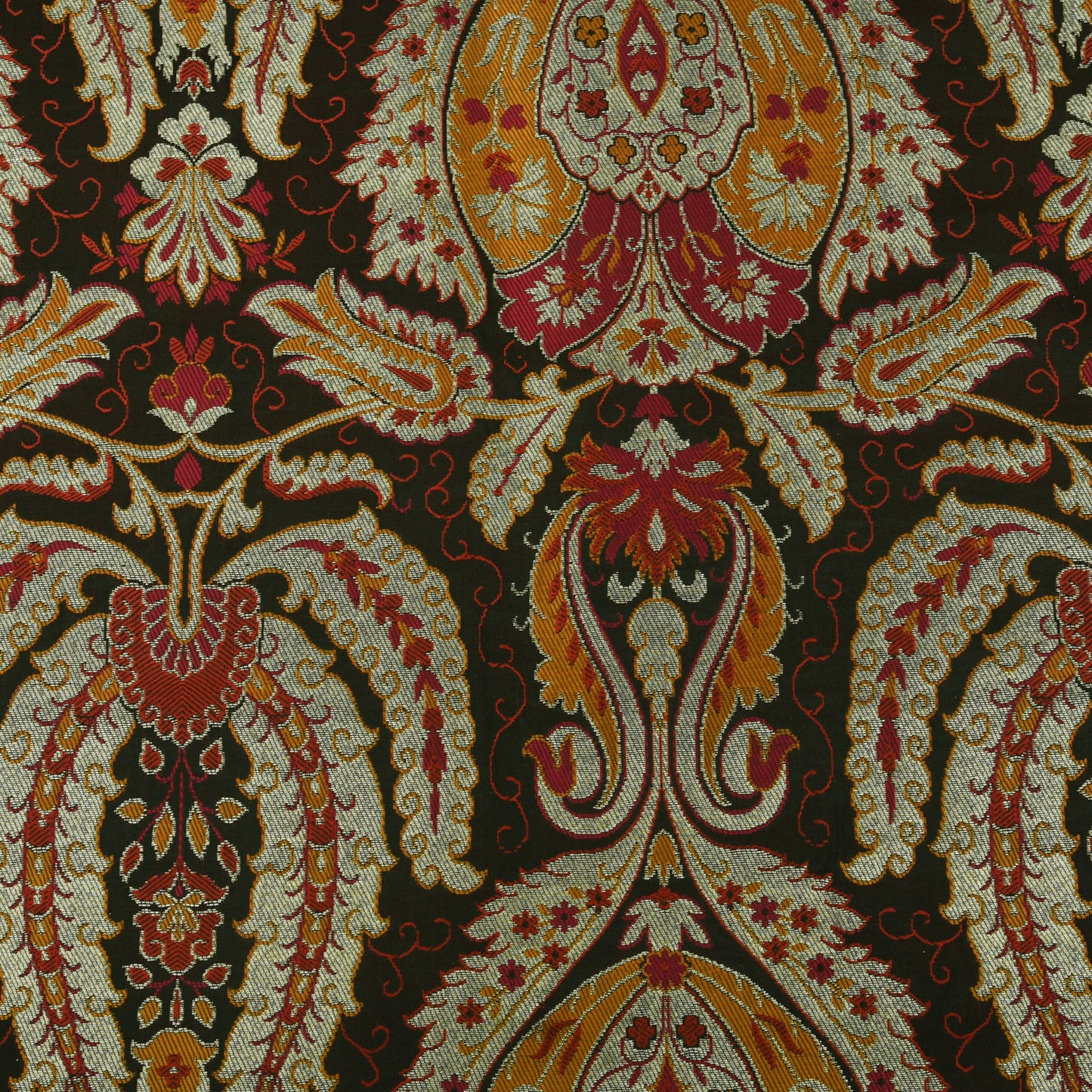 Multicolor Kimkhab Brocade Fabric