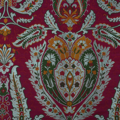 Multicolor Kimkhab Brocade Fabric