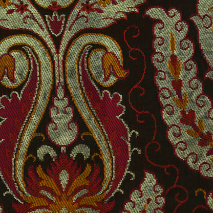 Multicolor Kimkhab Brocade Fabric