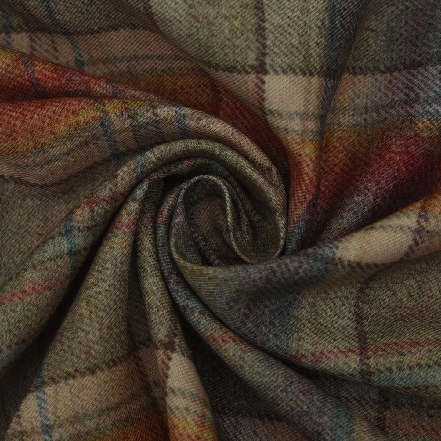 Multicolor Pashmina Check Fabric