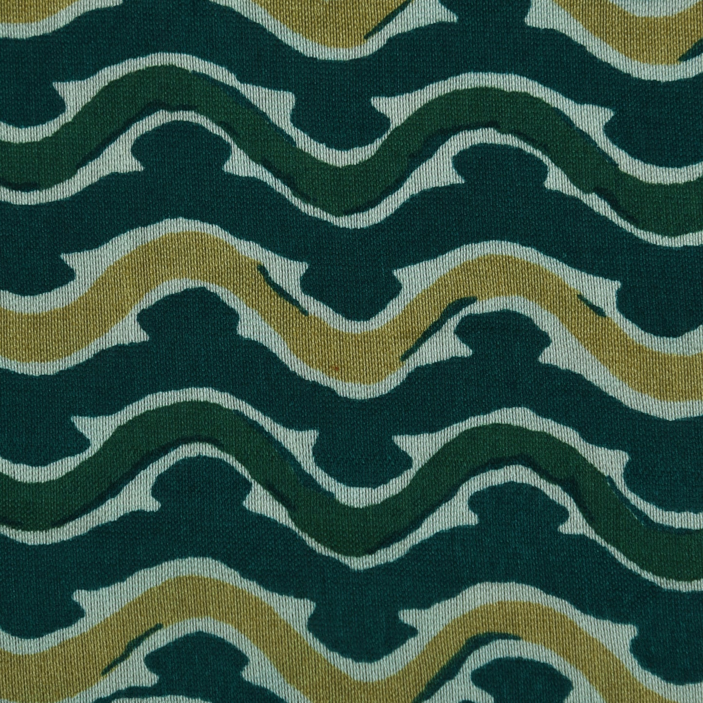 Multicolor Chanderi Print Fabric