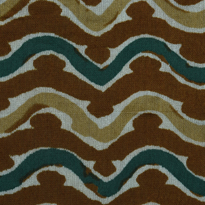 Multicolor Chanderi Print Fabric