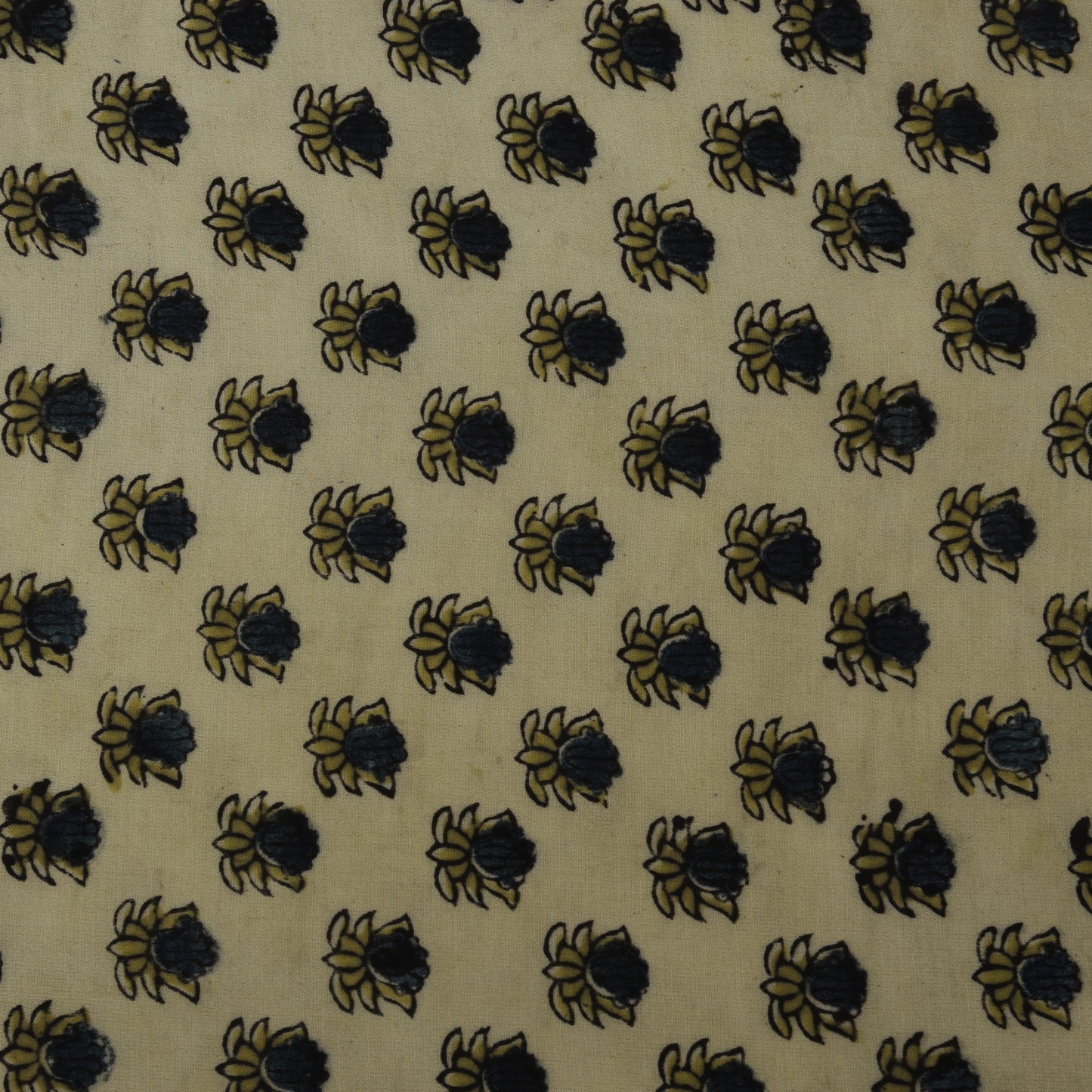 Multicolor Bember Satin Modal Ajrakh Print Fabric