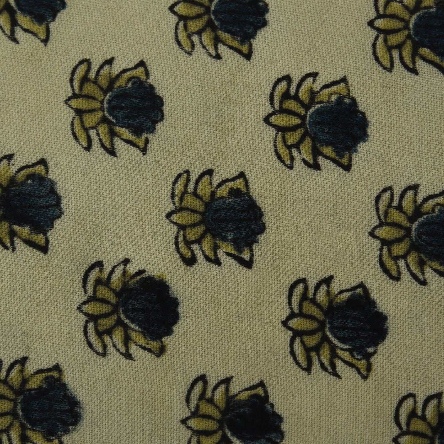 Multicolor Bember Satin Modal Ajrakh Print Fabric