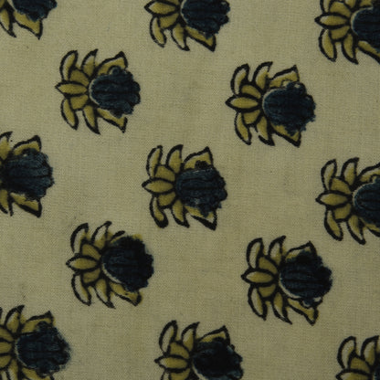 Multicolor Bember Satin Modal Ajrakh Print Fabric