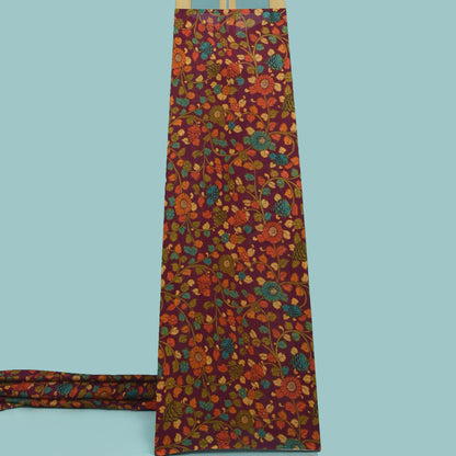 Multicolor Chanderi Print Fabric