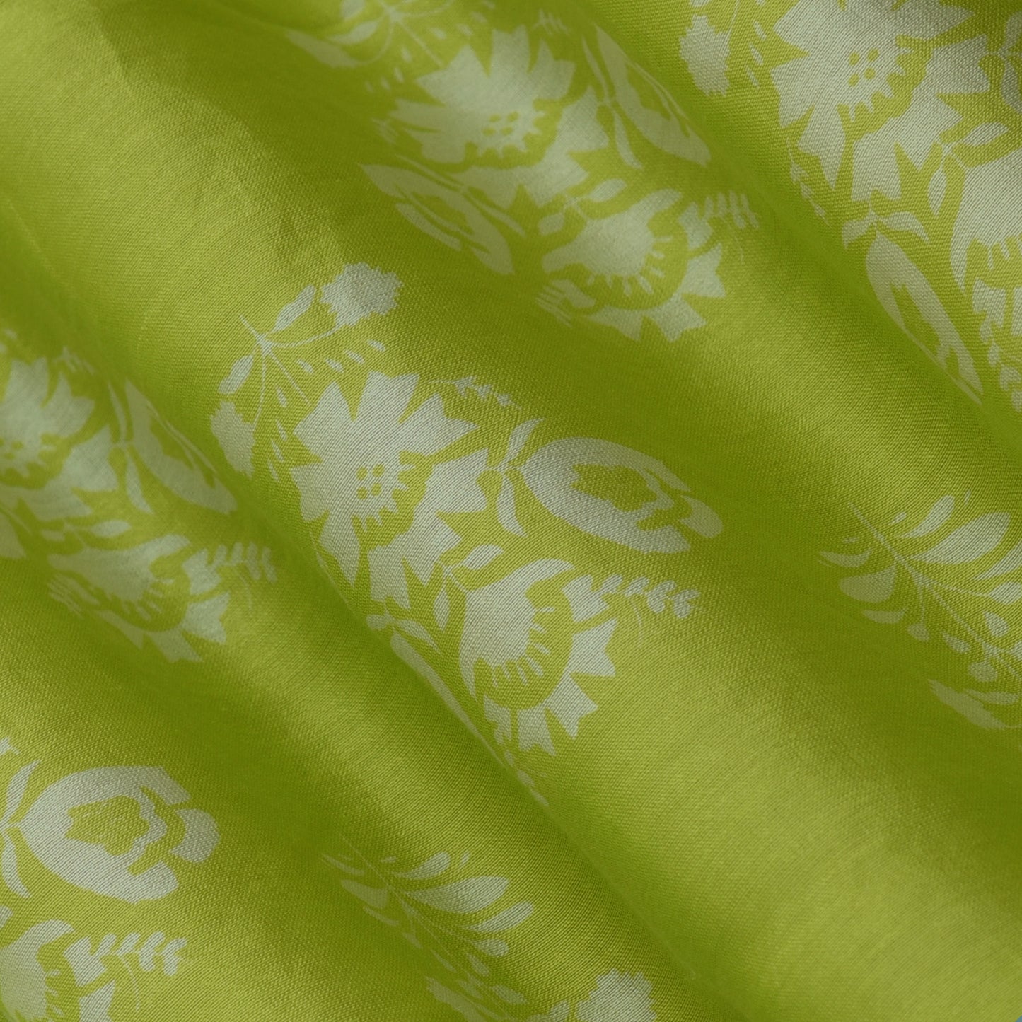 Multicolor Chanderi Print Fabric