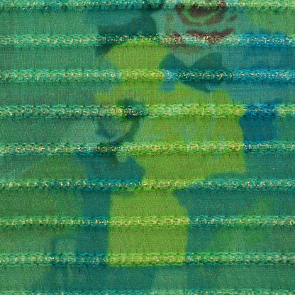 Multicolor Chanderi Tissue Embroidery Fabric