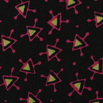 Multicolor Slub Chanderi  Print Fabric