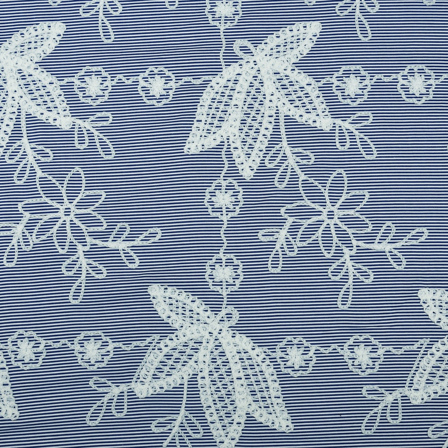 Crepe Embroidery Fabric
