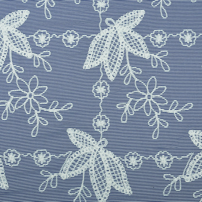 Crepe Embroidery Fabric