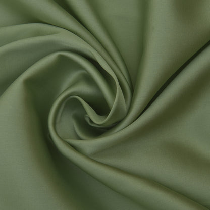 Green Color Armani Satin Fabric