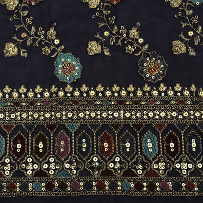 Georgette Embroidery Fabric