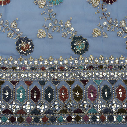 Georgette Embroidery Fabric