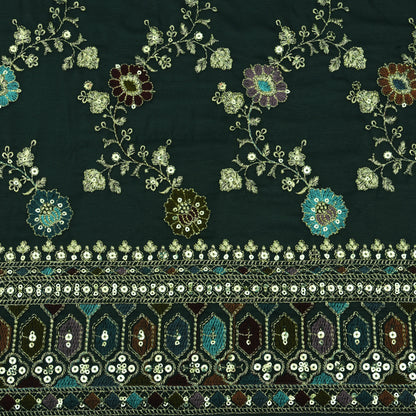 Georgette Embroidery Fabric