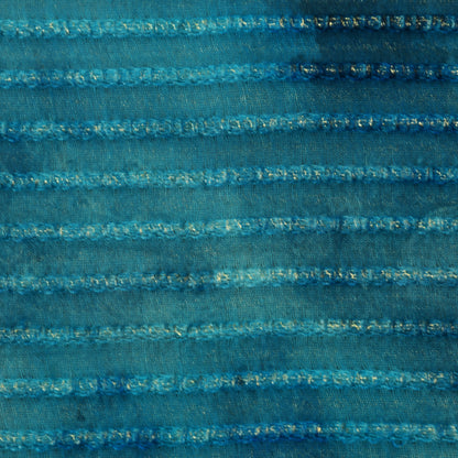 Multicolor Chanderi Tissue Embroidery Fabric