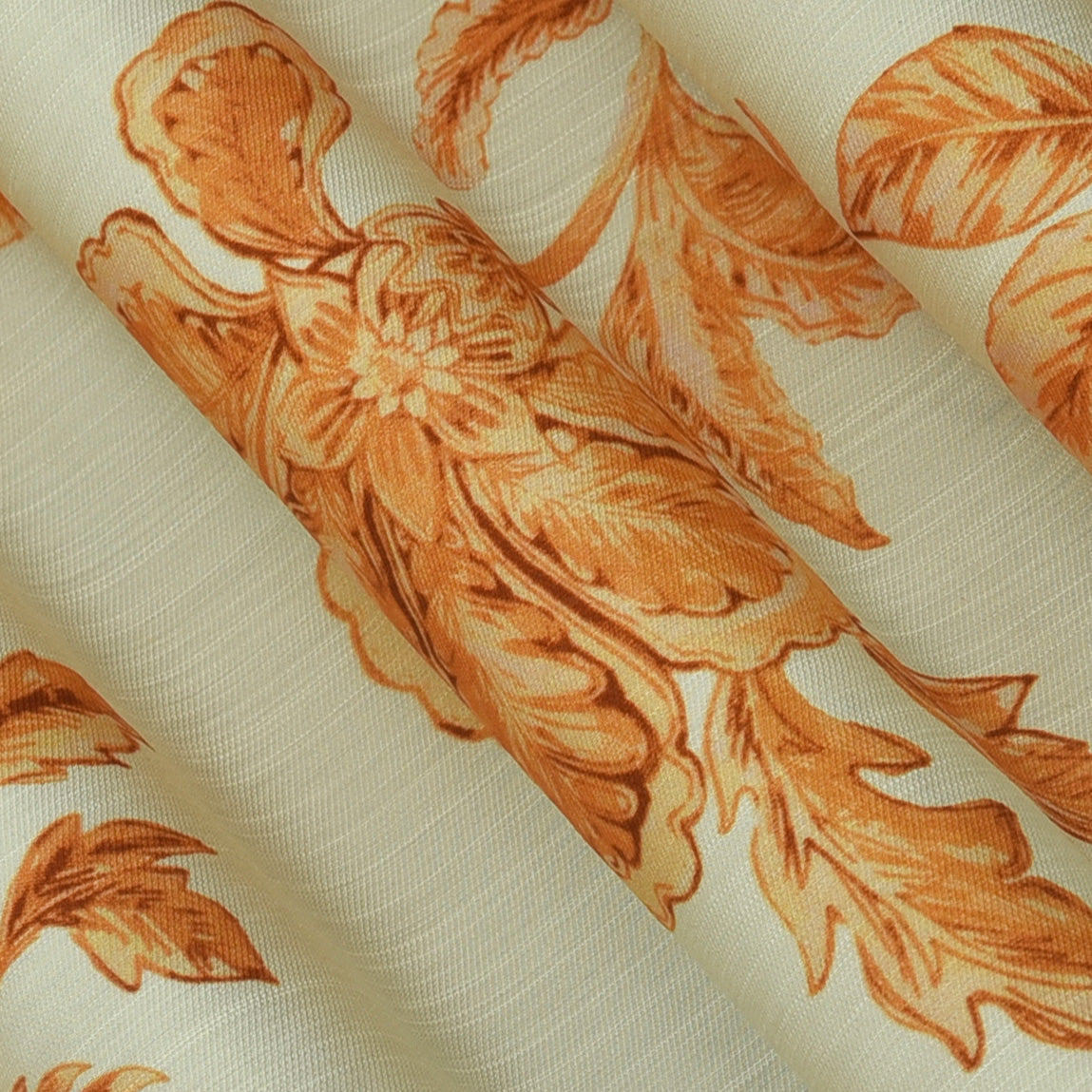 Cotton Linen Print Fabric