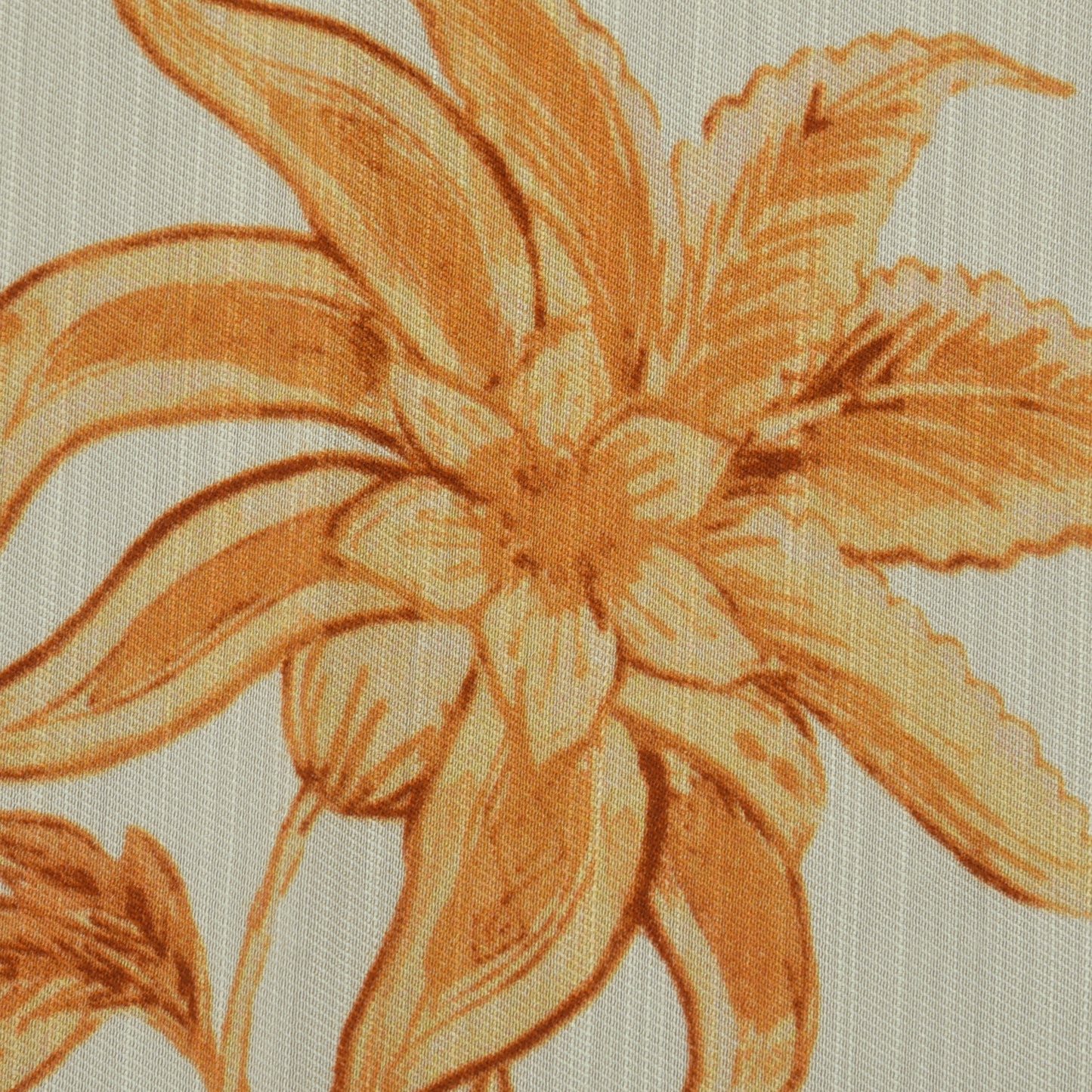 Cotton Linen Print Fabric