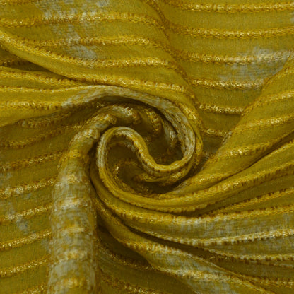 Multicolor Chanderi Tissue Embroidery Fabric