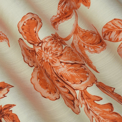 Cotton Linen Print Fabric