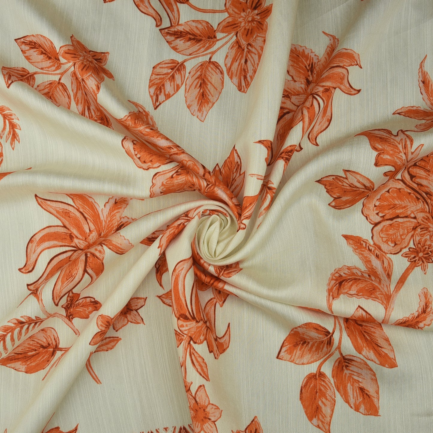 Cotton Linen Print Fabric