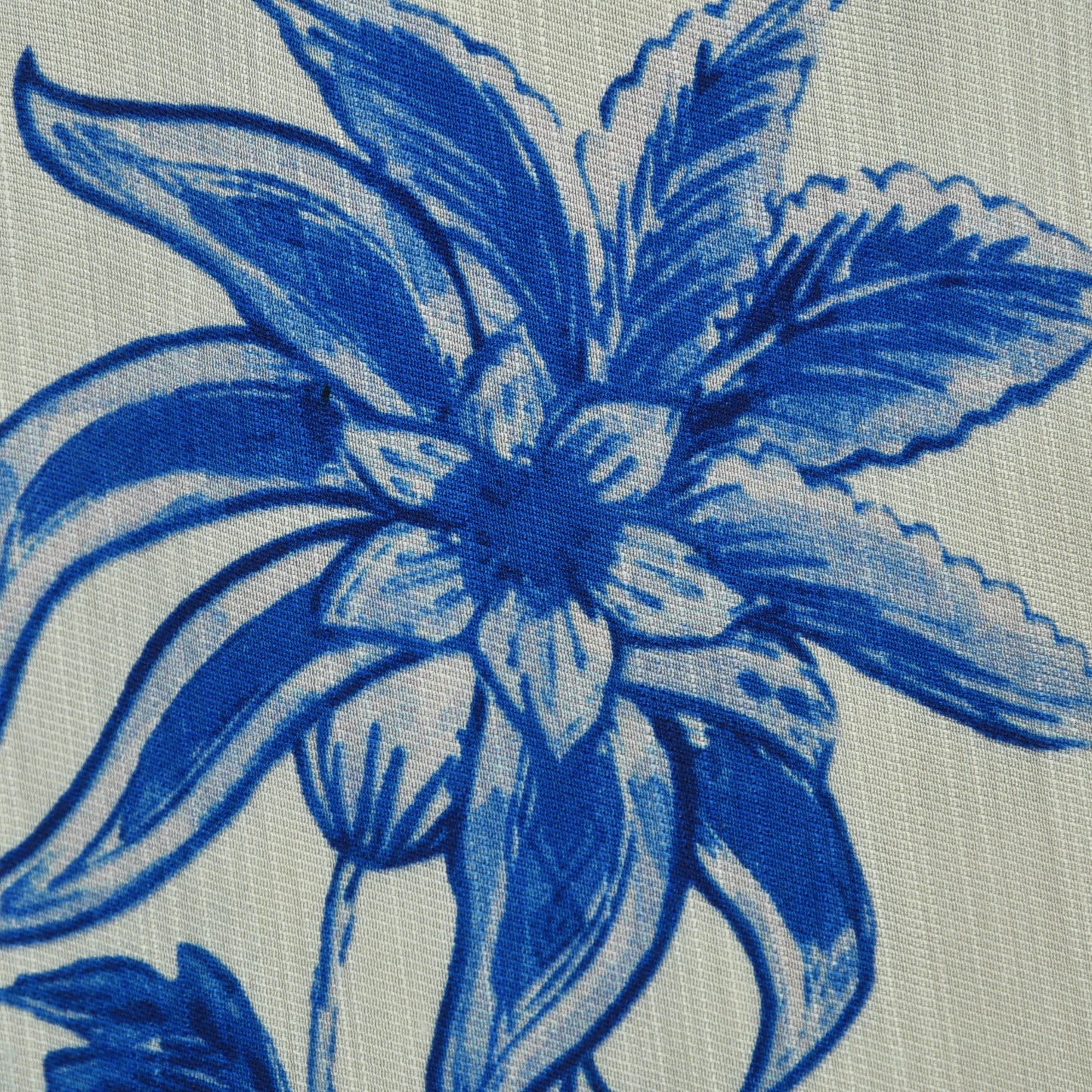 Cotton Linen Print Fabric