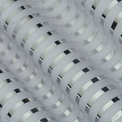 Velvet Foil Stripe Fabric