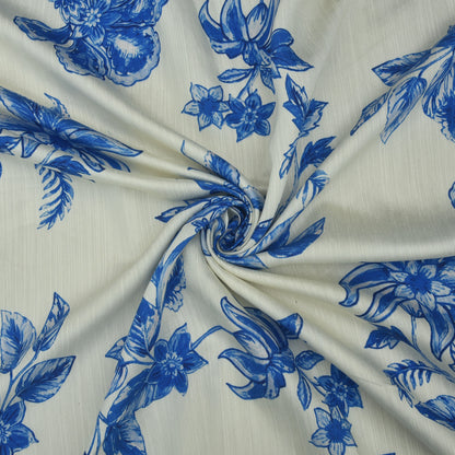 Cotton Linen Print Fabric