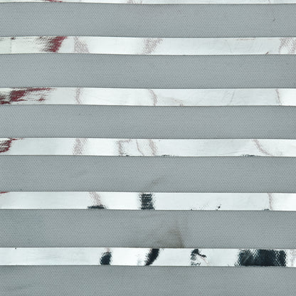 Velvet Foil Stripe Fabric