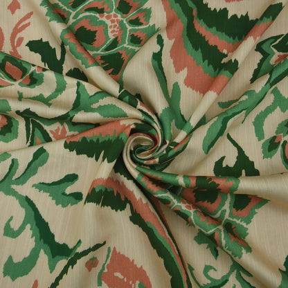 Cotton Linen Print Fabric