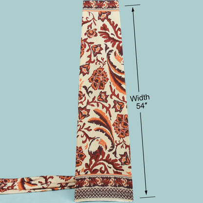 Cotton Linen Print Fabric