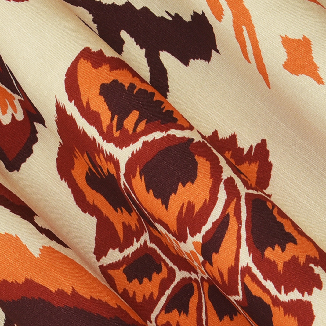 Cotton Linen Print Fabric