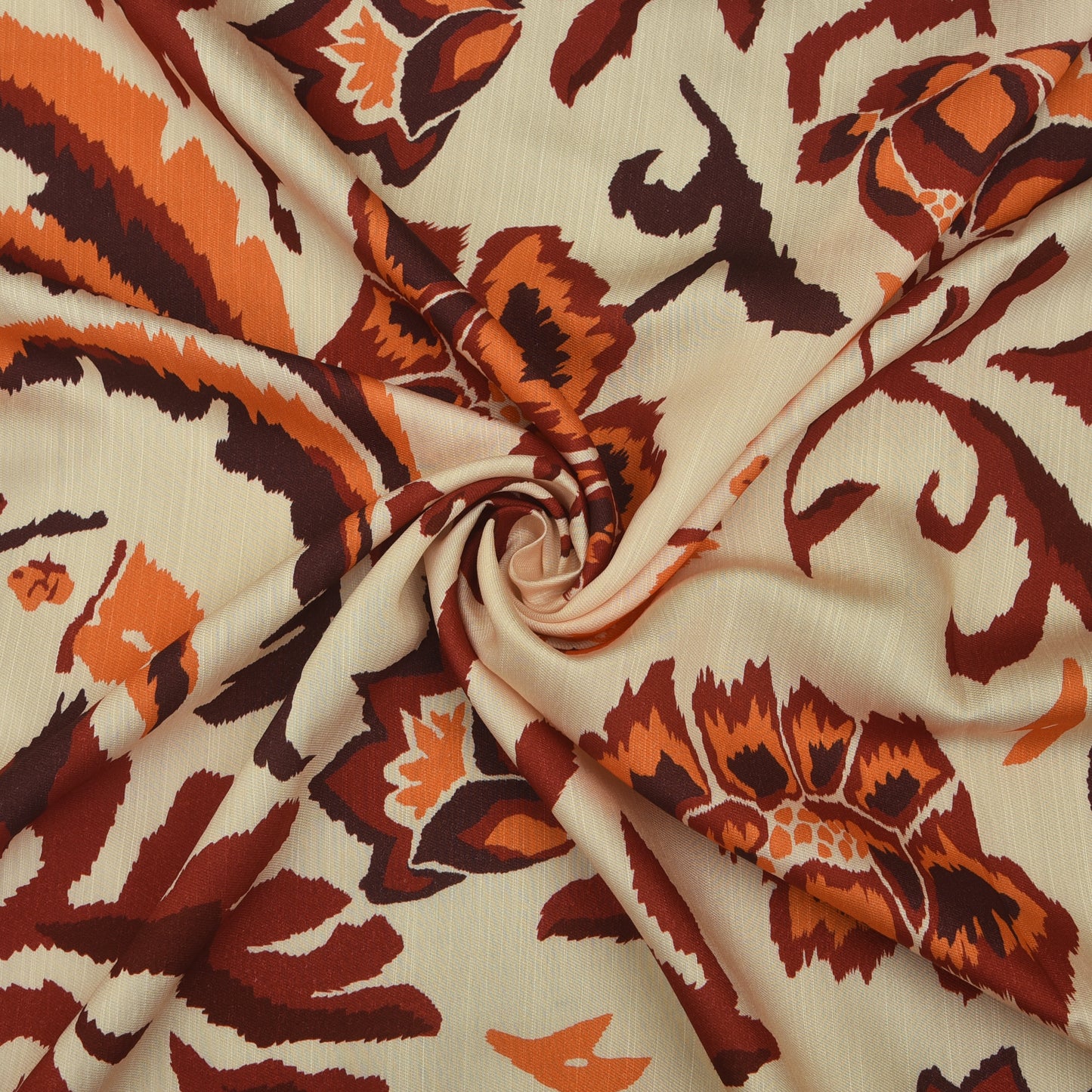 Cotton Linen Print Fabric